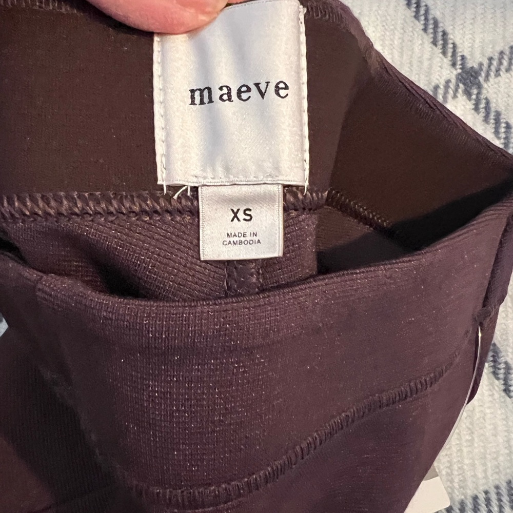Anthropologie Maeve flare crop NWT - Picture 2 of 2